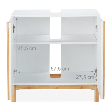 Meuble bas blanc