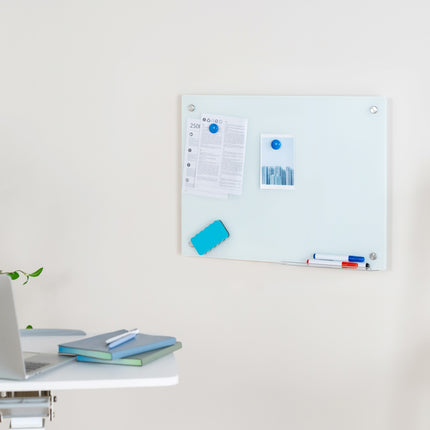 Whiteboard Wandhängend Glas 60x45 cm