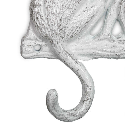 Cintre blanc en forme de singe