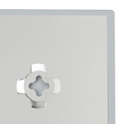 Magnettafel aus weißem Glas