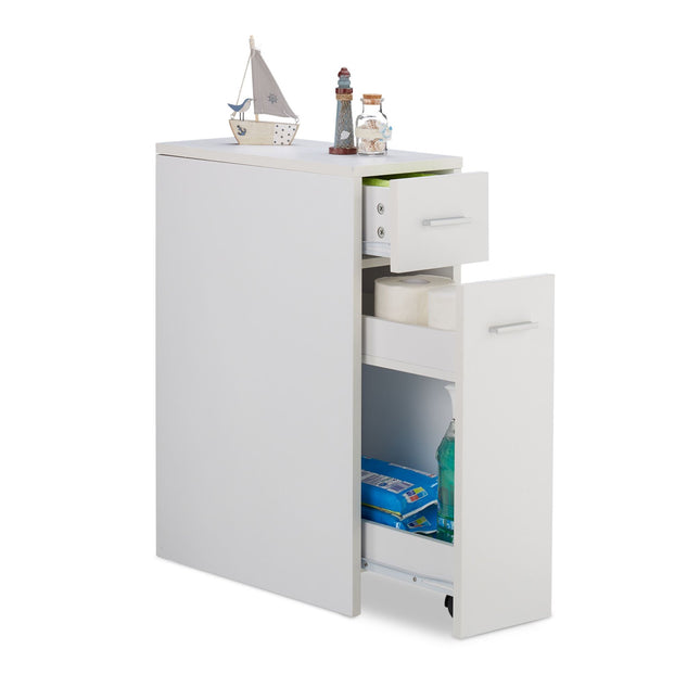 Meuble de niche blanc