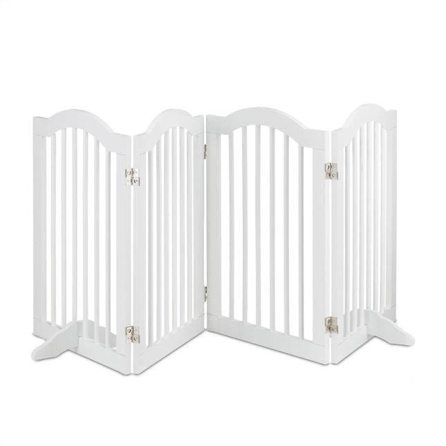 Portail de sécurité blanc 70 cm