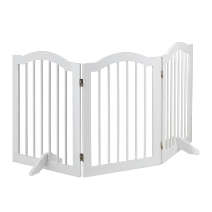 Portail de sécurité blanc 70 cm