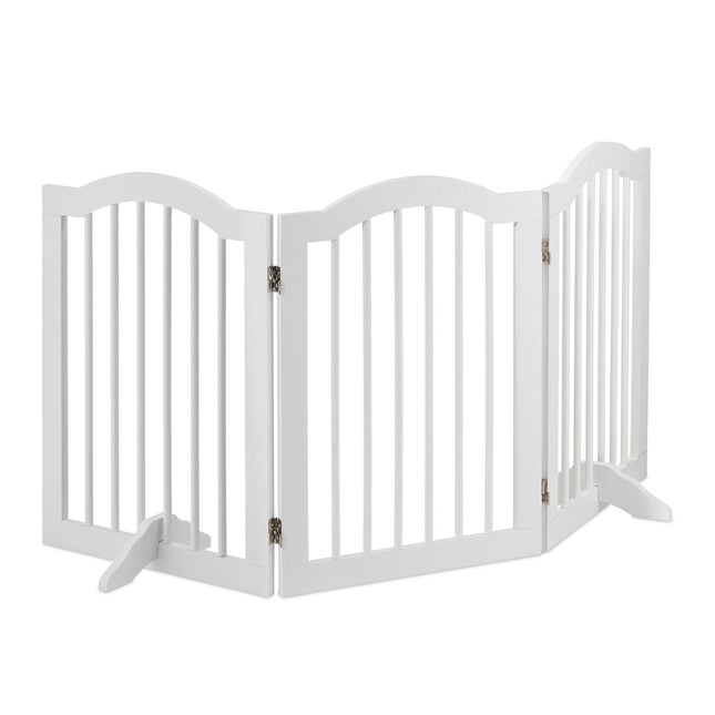 Portail de sécurité blanc 70 cm