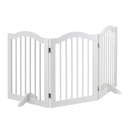 Portail de sécurité blanc 70 cm
