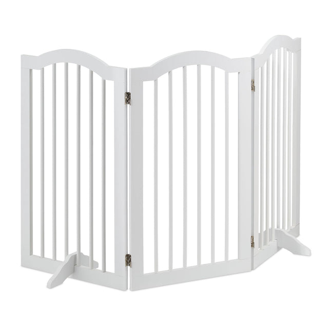 Portail de sécurité blanc 92 cm