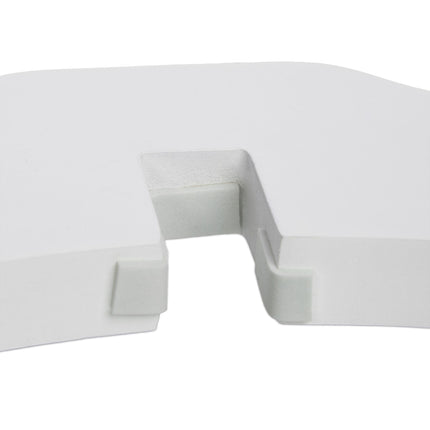 Portail de sécurité blanc 92 cm