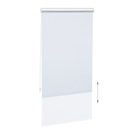 Weißes Thermorollo 220 cm lang