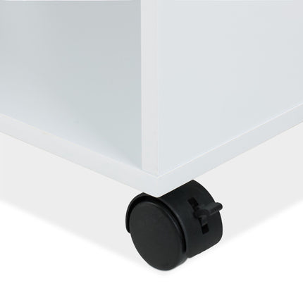 Weißer Wagen 3 Ebenen