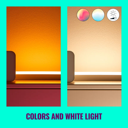WiFi-Lichtleiste RGB 1er-Pack