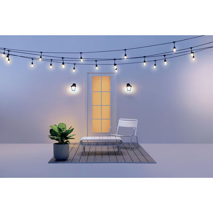 WiFi Smart Classic Wandleuchte Außenfarbe + Warm-Kaltweiß 230V