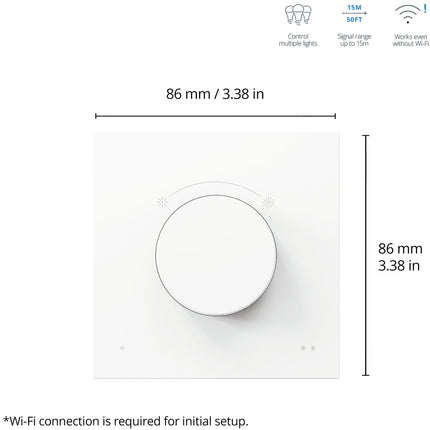 WiFi Smart Dimmer-Drehschalter
