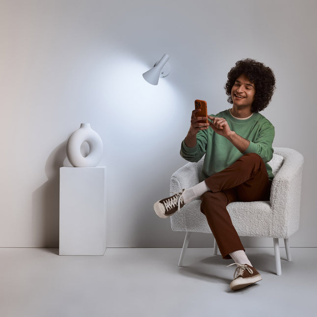 WiFi Smart LED E14 Kerze 40W 470lm Filament Warm-Kaltweiß