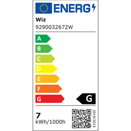 WiFi Smart LED E27 G95 40W Filament Color + Warm-cool white 470lm