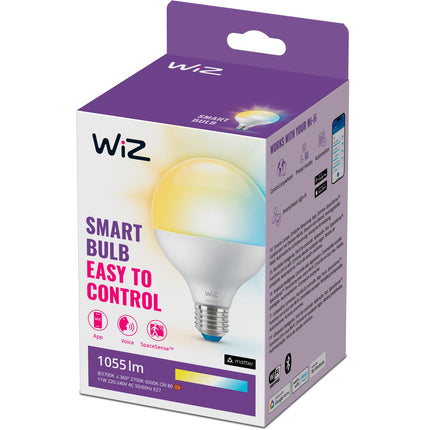 WiFi Smart LED E27 G95 75W 1055lm Warm-Kaltweiß