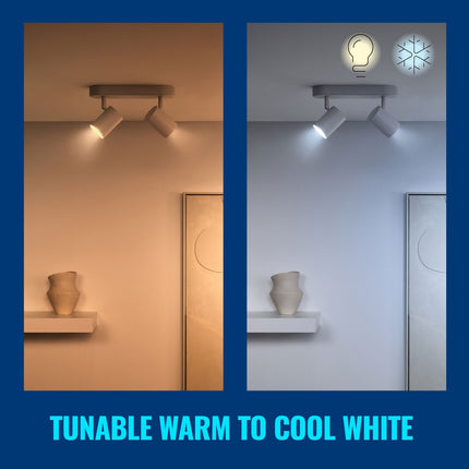 WiFi Smart LED GU10 50W 345lm Warm-Kaltweiß 1er-Pack