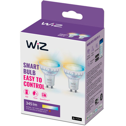 WiFi Smart LED GU10 50W 345lm Warm-Kaltweiß 2er-Pack