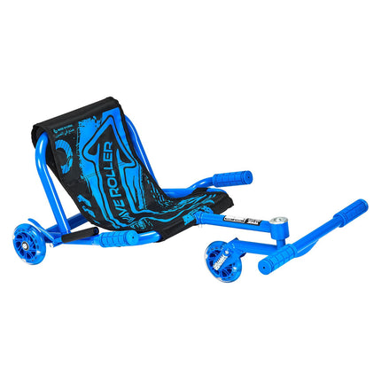 Wiggle Scooter for Kids, LED Wheels, 132 lb Capacity, Blue