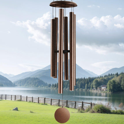 Wind Chimes For Outdoors, 50-Inch, 6-Tube, Deep Tone