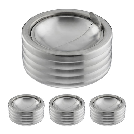 Lot de 4 cendriers à vent