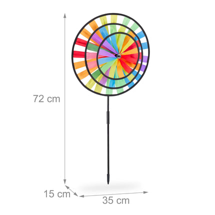 Windmill Rainbow - Set of 2