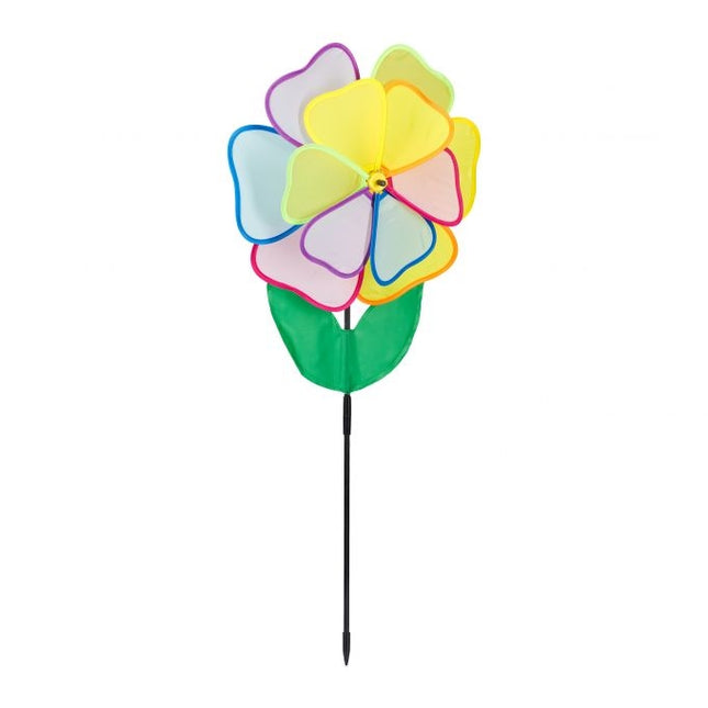 Moulin à vent fleur multicolore