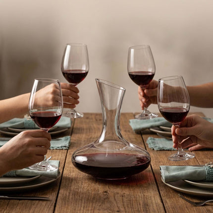 Service à vin avec carafe, verre transparent, 5 pièces