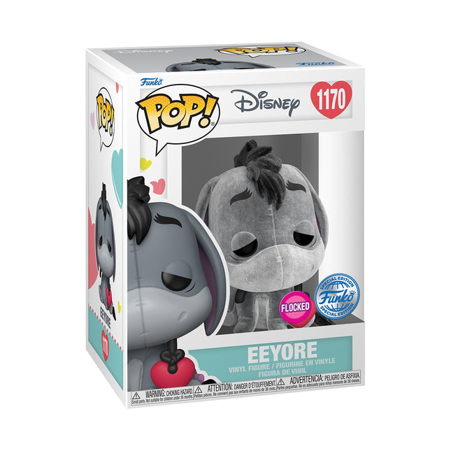 Figurine Funko Pop en vinyle floquée Winnie l'ourson Bourriquet