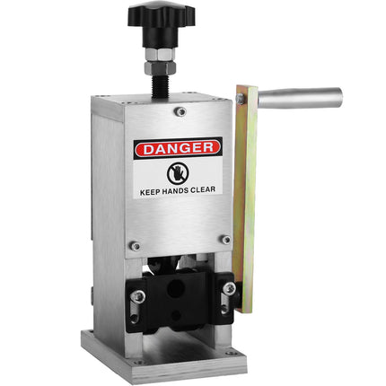 Wire Stripping Machine, Manual Hand Crank, 1.5–25mm