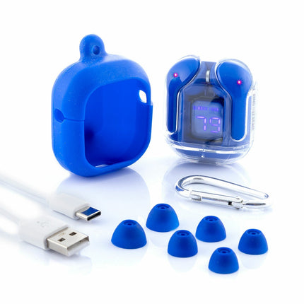 Kabellose Kopfhörer mit Ladeetui Blau InnovaGoods