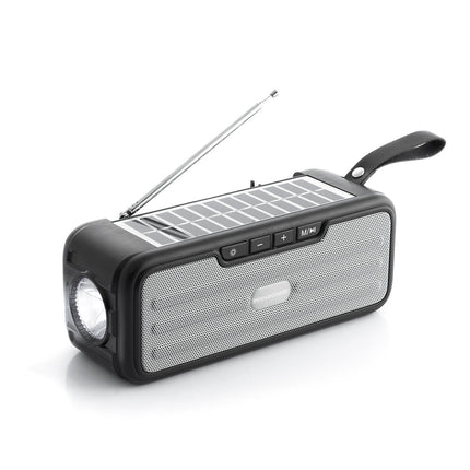 Kabelloser Lautsprecher mit Solarladung und LED-Taschenlampe Sunker InnovaGoods