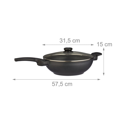 Wok mit Deckel