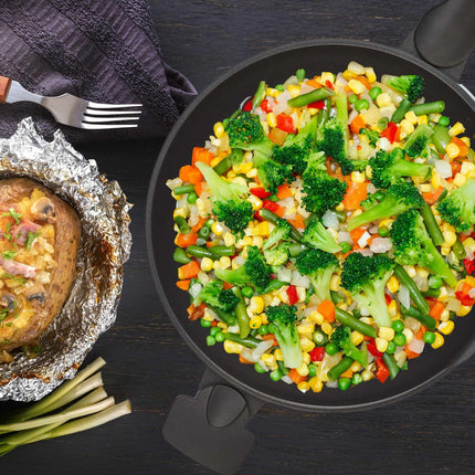 Wok mit Deckel