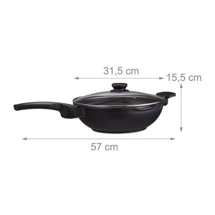 Wok mit Deckel Induktion