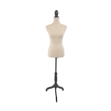 Schneiderpuppe Damen 36/38, Samt, verstellbarer Ständer