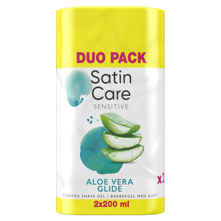 Damen Rasiergel, Aloe Vera, Sensible Haut, 2x200ml