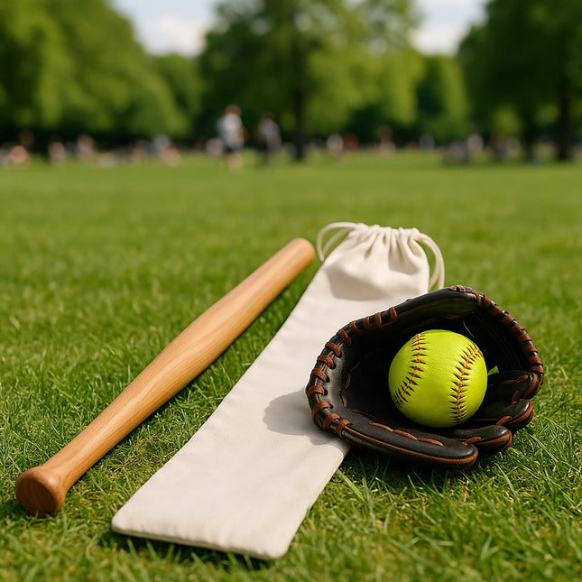 Batte de baseball en bois de 86 cm (34 po) - Bois de hêtre robuste