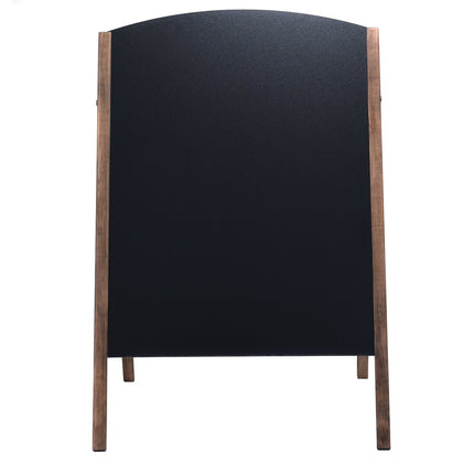 Holz-Kreidetafel, doppelseitig, 60x101 cm