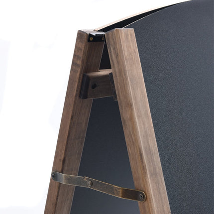 Holz-Kreidetafel, doppelseitig, 60x101 cm