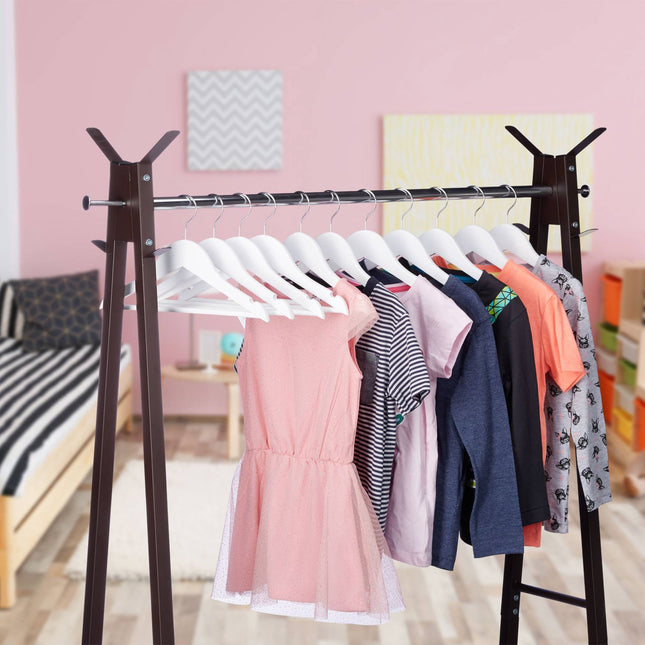 Lot de 20 cintres en bois pour enfants