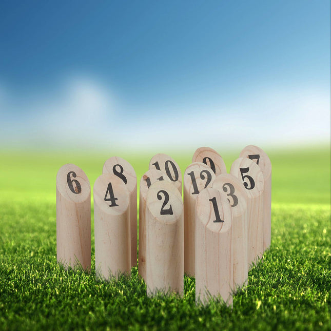 Wooden Kubb Game Set