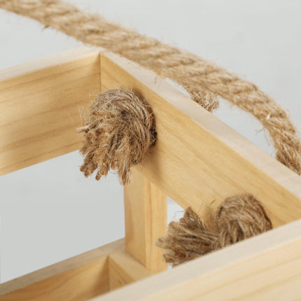 Mölkky Wurfspiel aus Holz – 12 Kegel, 1 Wurfholz, Box