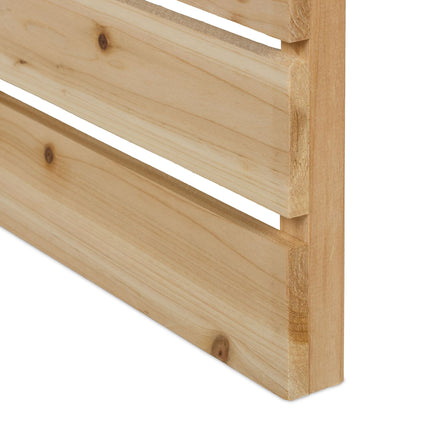 Roboter-Rasenmäher-Garage aus Holz – Wetterschutz