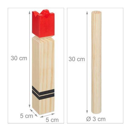 Coffret de jeu Viking en bois