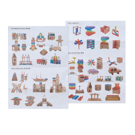 Holzbausteine, 100er-Set