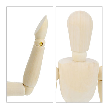poupée en bois