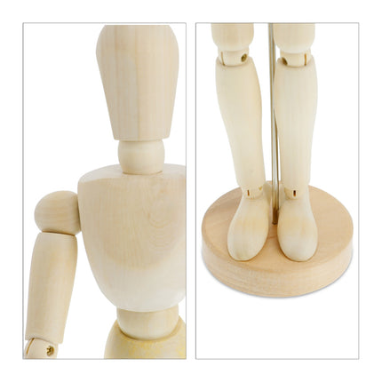 poupée en bois