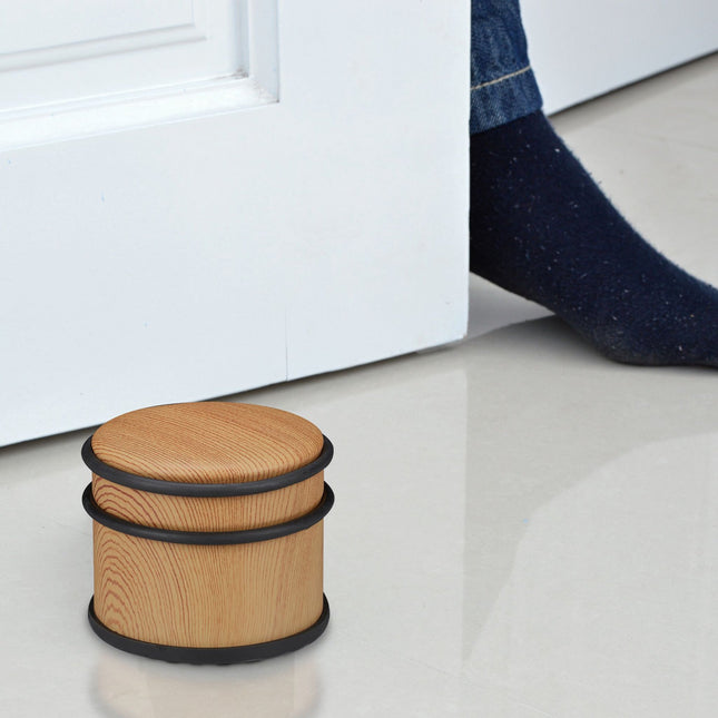 Butoir de porte en bois - lot de 2