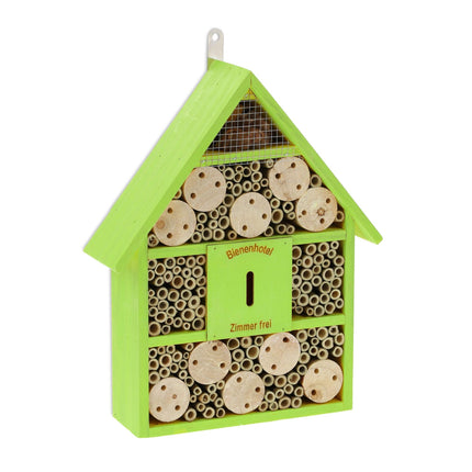 Hôtel à insectes en bois