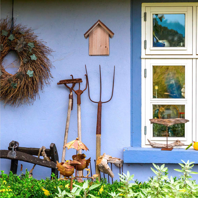 Maison de coccinelle en bois
